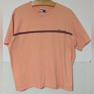 Tommy Hilfiger Peach T-Shirt (L)